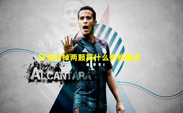 牙齿打掉两颗算什么伤残鉴定