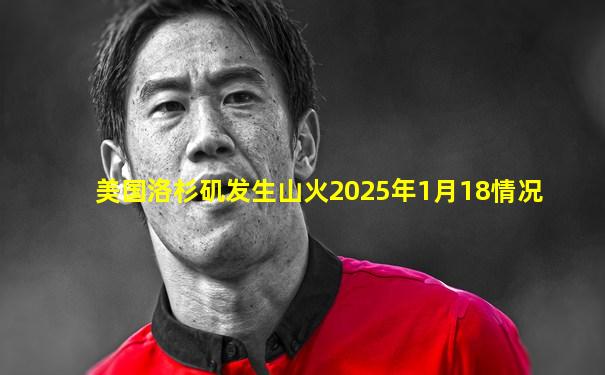 美国洛杉矶发生山火2025年1月18情况