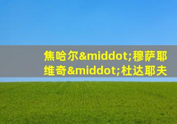 焦哈尔·穆萨耶维奇·杜达耶夫